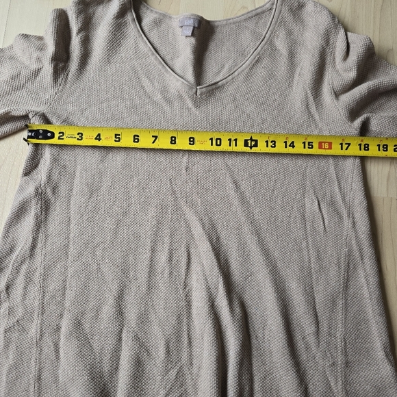 J. Jill Waffle Knit Top Size Small - Picture 5 of 8